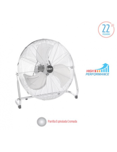 Turbo Reclinable 22"- Parrilla...